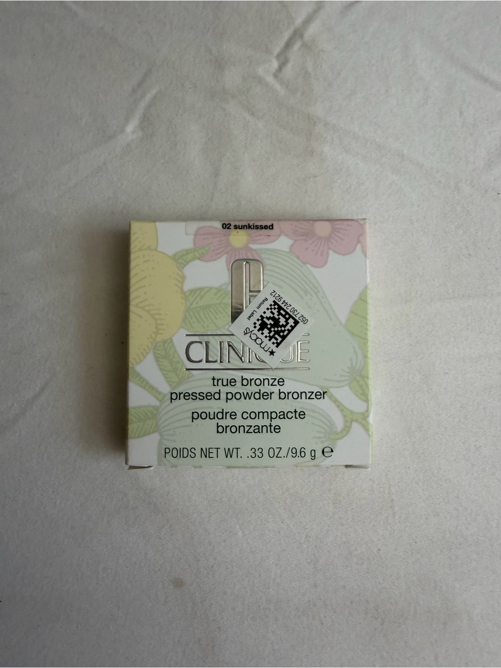 Clinique True Bronze Pressed Powder Bronzer - Sunkissed (02) Floral Box